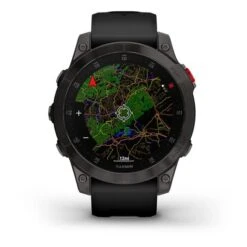 Garmin EPIX 2 Sapphire Black Titanium Carbon With Black Strap -Nordis Camping Shop ga 010 02582 11 006