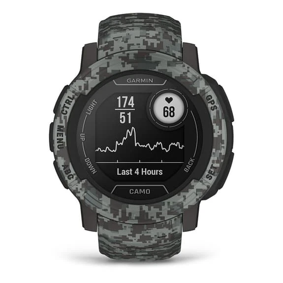 Garmin Instinct 2 Camo Edition Black Camouflage Grey 3 Garmin Instinct 2 Camo Edition Black Camouflage Grey - Image 3
