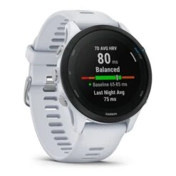 Garmin Forerunner 255 Music White -Nordis Camping Shop ga 010 02641 31 006