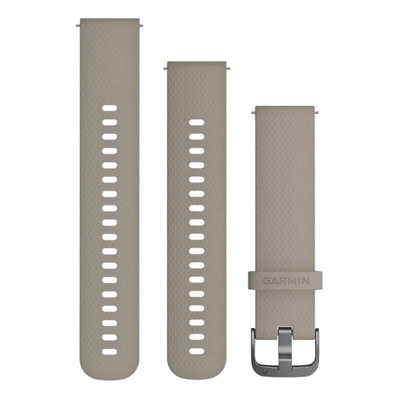 Garmin Silicone Strap For Vivomove HR Black Beige 1 Garmin Silicone Strap For Vivomove HR Black Beige