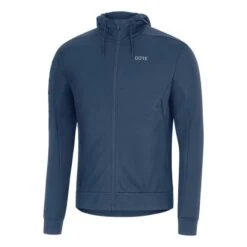 Gore Wear Signature Hoodie Dark Blue