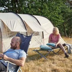 Grand Canyon Topaz M Folding Bed Grey -Nordis Camping Shop grn 360018 005