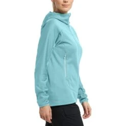 Haglöfs Frost Mid Fleece Jacket Sky Blue Women 10 Haglöfs Frost Mid Fleece Jacket Sky Blue Women -Nordis Camping Shop hg 604912 4q3 005