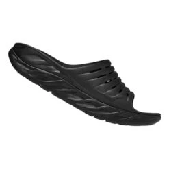 HOKA Ora Recovery Slide Flip Flops Black