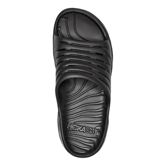HOKA Ora Recovery Slide Flip Flops Black 4 HOKA Ora Recovery Slide Flip Flops Black - Image 4