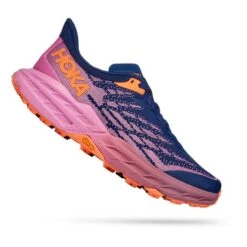 HOKA Speedgoat 5 Shoes Lilac Light Pink Orange Women