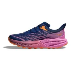 HOKA Speedgoat 5 Shoes Lilac Light Pink Orange Women -Nordis Camping Shop hk 1123158 bbc 002