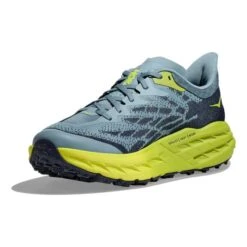 HOKA Speedgoat 5 Shoes Pale Blue Cobalt Blue Light Green -Nordis Camping Shop hk 1123159 sbd 004