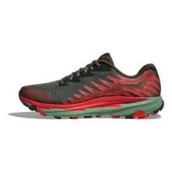 HOKA Torrent 3 Trail Running Shoes Dark Grey Red Dark Green -Nordis Camping Shop hk 1127914 tfs 004