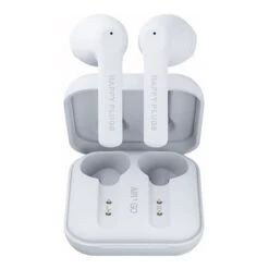 Happy Plugs Air 1 Go Headphones White -Nordis Camping Shop hpy 1670 003