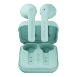 Happy Plugs Air 1 Go Headphones Green -Nordis Camping Shop hpy 1674 003