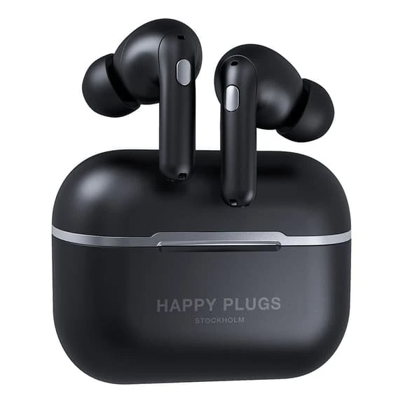 Happy Plugs Air 1 Zen Headphones Black 1 Happy Plugs Air 1 Zen Headphones Black