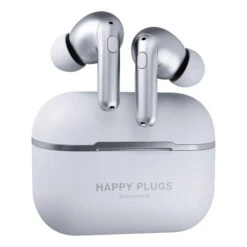 Happy Plugs Air 1 Zen Headphones Silver