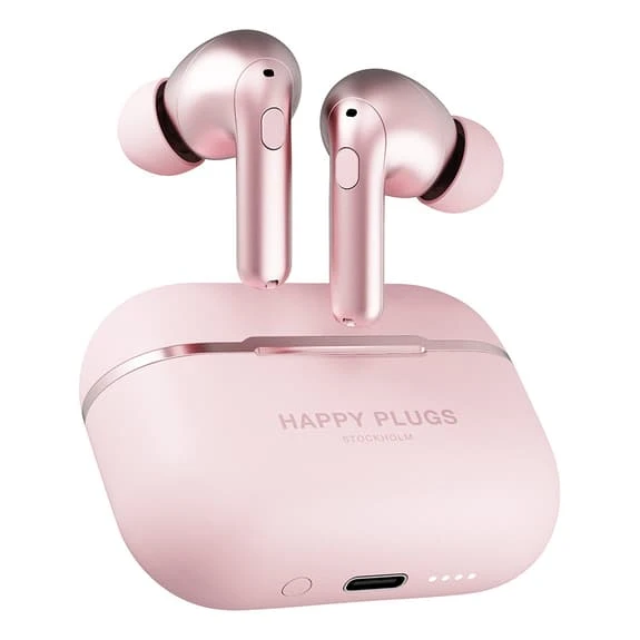 Happy Plugs Air 1 Zen Headphones Pink 2 Happy Plugs Air 1 Zen Headphones Pink - Image 2