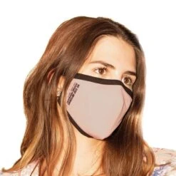 ARCh MAX Solid Reusable Mask Light Pink Black -Nordis Camping Shop hx maskwsd.tan .l xl 005