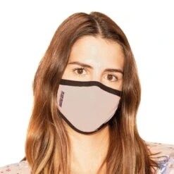 ARCh MAX Solid Reusable Mask Light Pink Black -Nordis Camping Shop hx maskwsd.tan .l xl 006