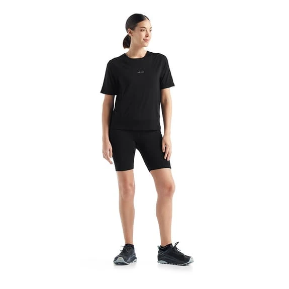 T-Shirt Icebreaker ZoneKnit Short Sleeve Black Women 3 T-Shirt Icebreaker ZoneKnit Short Sleeve Black Women - Image 3
