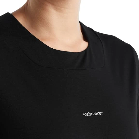 T-Shirt Icebreaker ZoneKnit Short Sleeve Black Women 6 T-Shirt Icebreaker ZoneKnit Short Sleeve Black Women - Image 6