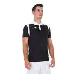 Joma Championship V Polo Black White -Nordis Camping Shop jma 101265.102 005