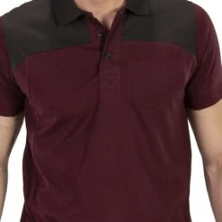 Joma Winner II Polo Maroon Black -Nordis Camping Shop jma 101282.672 006