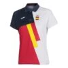 Joma Tokio 2020 Paseo COE Short-Sleeved Polo White Navy Blue Red Women