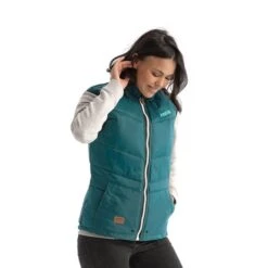 Jobe 50 Newton Bodywarmer Turquoise Women -Nordis Camping Shop job 244920022 002