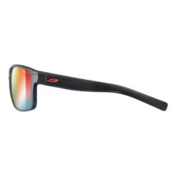 Julbo Renegade Black Red Sunglasses With Zebra Light Fire Photochromic Mirrored Lenses -Nordis Camping Shop ju j499 3314 3