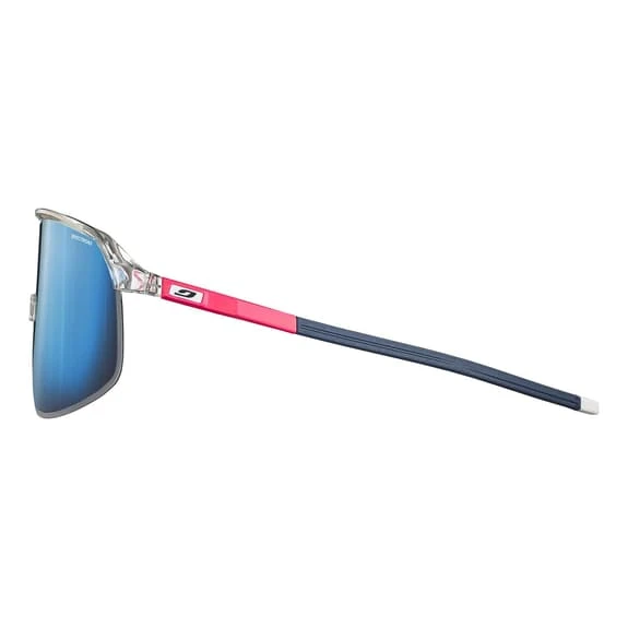 Julbo Density Glasses Bright Pink With Blue Spectron 3 Mirrored Lenses 3 Julbo Density Glasses Bright Pink With Blue Spectron 3 Mirrored Lenses - Image 3