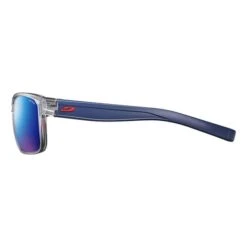 Julbo Renegade Glasses Bright Translucent Grey Blue With Blue Spectron 3 Polarized Lenses -Nordis Camping Shop ju ju4999420 003