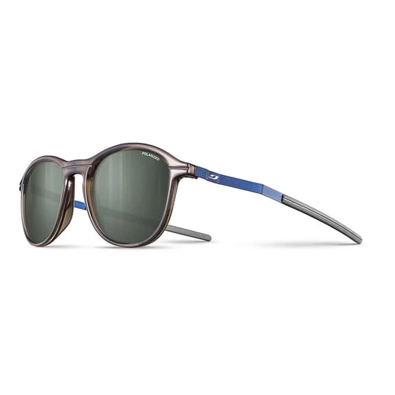 Julbo Link Glasses Translucent Brown Shiny Blue With Spectron 3 Polarised Green Lenses 1 Julbo Link Glasses Translucent Brown Shiny Blue With Spectron 3 Polarised Green Lenses