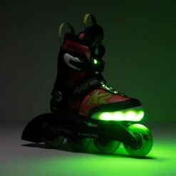 K2 Skates Marlee Beam Skates Red Green Kids -Nordis Camping Shop k2s 30g0136 004