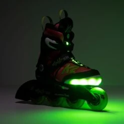 K2 Skates Marlee Beam Skates Red Green Kids -Nordis Camping Shop k2s 30g0136 005