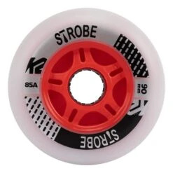 K2 Skates Strobe For Skateboards 90 Mm Replacement Wheels Brown (2 Pcs)