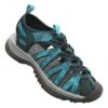 Keen Whisper Sandals Blue Green Grey Women