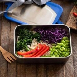 Klean Kanteen 1005 Ml Stainless Steel Lunch Box -Nordis Camping Shop kle 1005732 002