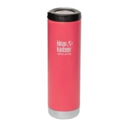 Klean Kanteen Insulated TKWide Coral Limited Edition Loop Cap 473 Ml Bottle Matte Pink