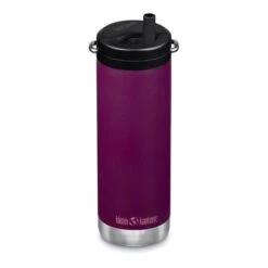 Klean Kanteen Insulated TKWide Twist Cap 473 Ml Thermos Bottle Purple
