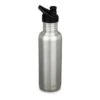 Klean Kanteen Classic Sport Cap 800 Ml Stainless Steel Bottle Black