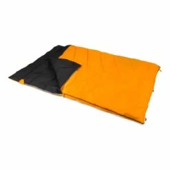 Kampa Garda Double +15C Sleeping Bag Mango Yellow