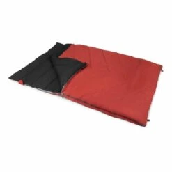 Kampa Lucerne Double +5C Sleeping Bag Red Black