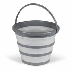 Kampa 10L Collapsible Bucket Grey