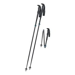 Komperdell Carbon FXP Poles.4 Approach Vario Blue Black (pair)