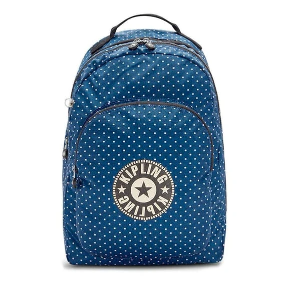 Kipling Curtis 28L Backpack Blue White 1 Kipling Curtis 28L Backpack Blue White