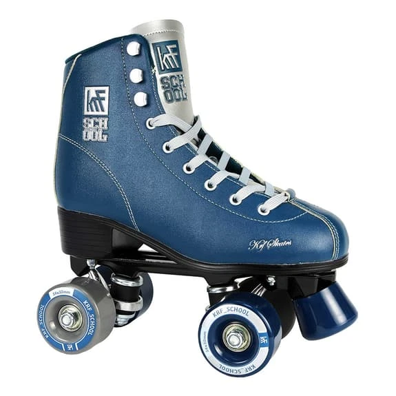 KRF Alu Pro School Quad Skates Blue 2 KRF Alu Pro School Quad Skates Blue - Image 2