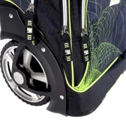 KRF Trolley Skate Bag Black Yellow -Nordis Camping Shop krf 0017294ng 006