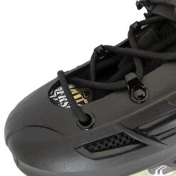 KRF FRS Angel 3x100 Wheels Next Inline Skates Black Gold -Nordis Camping Shop krf 0017497 003