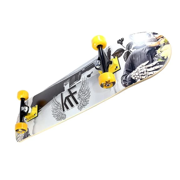 Skate KRF Spark On-Street White Black Yellow 6 Skate KRF Spark On-Street White Black Yellow - Image 6