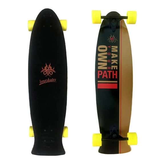 Longboard KRF Path Way Yellow Black 1 Longboard KRF Path Way Yellow Black