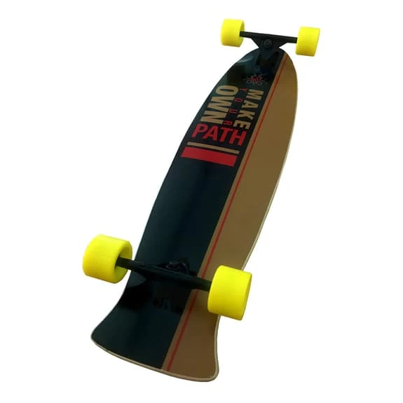 Longboard KRF Path Way Yellow Black 2 Longboard KRF Path Way Yellow Black - Image 2