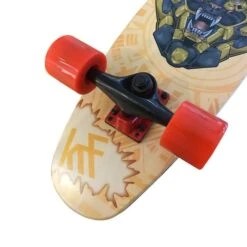 Skate KRF Lion Mech Black Yellow Red -Nordis Camping Shop krf 17643 005